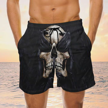 Maxcorners  Tattoo Skull Art Mens Board Shorts