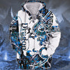 Maxcorners Blue Dragon Tattoo 3D Full Print Shirts SO2612