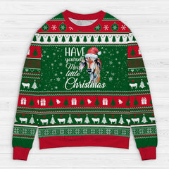 Maxcorners Brahman Have Yourself Merry Little Christmas Sweater
