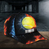 Maxcorners Tennis Fire Personalized All Over Printed Cap