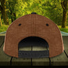 Maxcorners Bowling Pins Brown Classic 3D Cap