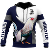 Maxcorners Rooster Sign Unisex Deluxe Hoodie