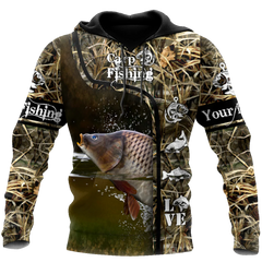 Maxcorners Custom Name Carp Fishing Water Camo