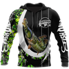 Maxcorners The great fish eats the small Green Camo Hook