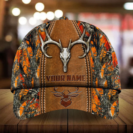 Maxcorners Personalized Name Hunting Classic Cap HM17