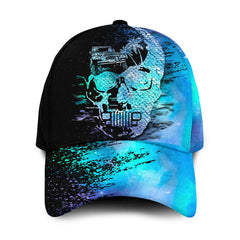 Maxcorners Classic Cap- Jeep Skull Beach Colorful Style