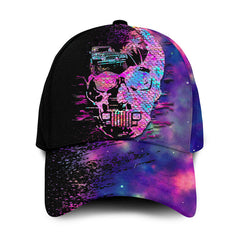 Maxcorners Classic Cap- Jeep Skull Beach Colorful Style