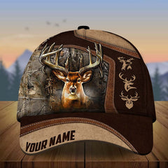 Maxcorners Collab Artist Deer Hunting Personalized Hat 3D Printed Multicolor