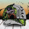 Max Corners Dog Hunter Camo Pattern 3D Multicolor Personalized Cap