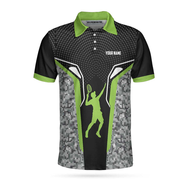 Maxcorners Tennis Eat Sleep Tennis Repeat Customized Name All Over Printed Shirt
