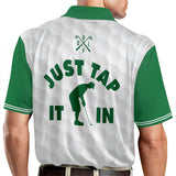 Maxcorners Golf Premium Just Tap It In Crazy Personalized Name All Over Printed Shirt