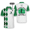 Maxcorners Golf Premium Officially Retired You Know Where To Find Me Personalized Name All Over Printed Shirt