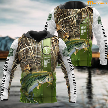 Maxcorners Kiss My Bass Fishing All Over Printed Bass6