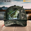 Maxcorners Personalized Zip Up Bass Fishing Cap All Over Printed Color14