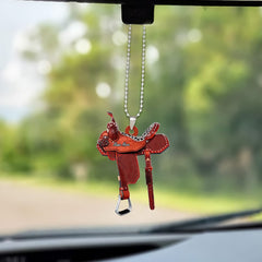 Maxcorners Personalized Horse Saddle Ornament