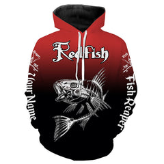 Maxcorners Redfish Puppy Drum Fishing Custom Name Shirts