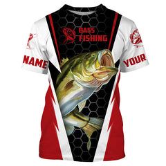 Maxcorners Personalized Bass Fishing Jerseys, Bass Fishing 3D Shirts
