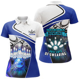 Maxcorners Funny Bowling There Is No Crying In Bowling Just Lots Of Swearing Personalized All Over Printed Shirt For Women