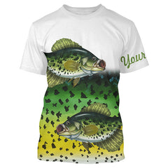 Maxcorners Crappie Fishing Customize Name 3D All Over Printed Shirts