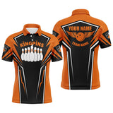 Max Corner King Pins bowling jerseys Custom Name And Team Shirt