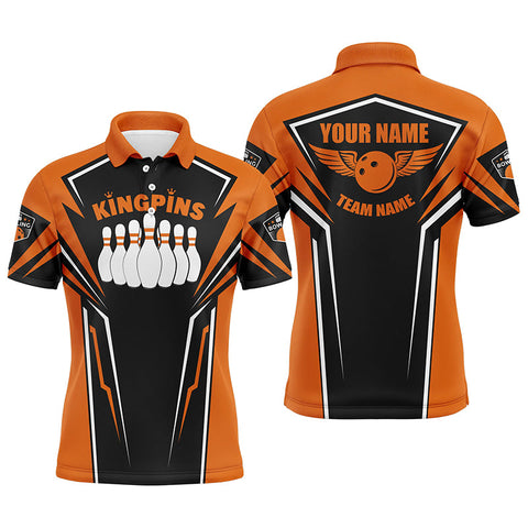 Max Corner King Pins bowling jerseys Custom Name And Team Shirt