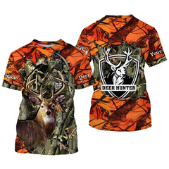 Max Corner Deer Hunting big game camo Grim Reaper Custom Name 3D All over print shirts Gift For Hunter