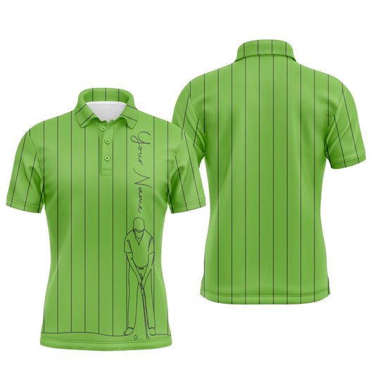 Max Corner Personalized mens golf polo shirts custom name golf tops mens, golf gifts for men