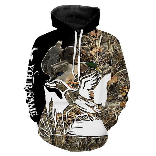 Maxcorners Duck Hunting Custom Name All Over Print