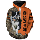 Max Corners Border Collies Duck, Pheasant Hunting Dog Personalized 3D All Over Printed Hoodie