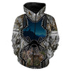 Maxcorners Coyote Hunting Camo Custom Name 3D Shirts