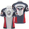 Max Corner American Eagle Golf Polo Shirt Customized Us Flag Golf Shirts For Men