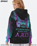 Maxcorners My Broom Broke Light Jeep Hoodie PT12