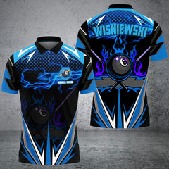 Maxcorners Billiard Personalized Unisex Shirt For Mike Wiz