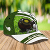 Maxcorners Love Lawn Bowls Classic Personalized Name 3D Cap