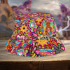 Maxcorners Personalized Love Peace Music Bucket Hat
