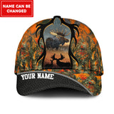 Maxcorners Moose Hunting Multicolor Personalized Cap