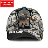 Maxcorners Moose Hunting Multicolor Personalized Cap