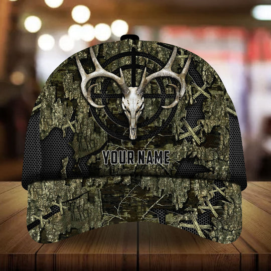 Maxcorners Premium Filipo Ali Deer Hunting Personalized Hats 3D