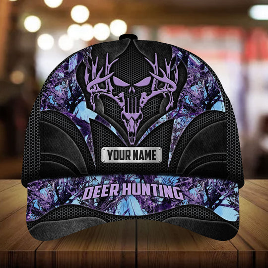 Maxcorners Custom Name Premium Becherer Deer Hunting Hats 3D SB