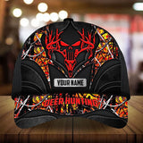 Maxcorners Custom Name Premium Becherer Deer Hunting Hats 3D SB