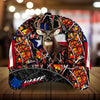 Max Corners Texas Flag Deer Hunting Camo Pattern 3D Multicolor Personalized Cap