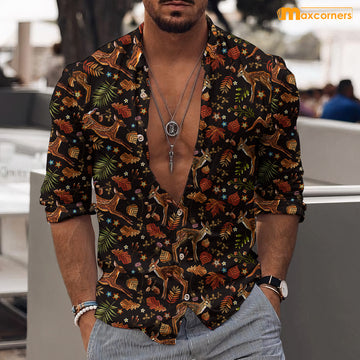 Maxcorners Awesome Deer Casual Shirt PT03
