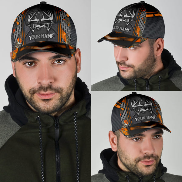 Maxcorners Personalized Deer Bowhunting Camo Classic Cap HM42