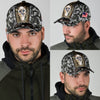 Maxcorners Personalized Deer Skull Hunting Camo Classic Cap HM25