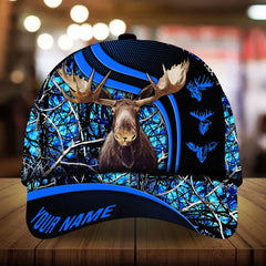 Maxcorners Moose Hunter Personalized Cap