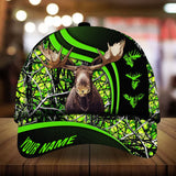 Maxcorners Moose Hunter Personalized Cap