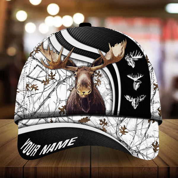 Maxcorners Moose Hunter Personalized Cap