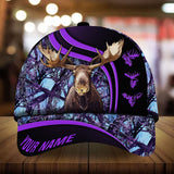 Maxcorners Moose Hunter Personalized Cap