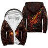 Maxcorners Deer Hunting Fire 3D Over Printed Hoodie