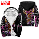 Maxcorners Country Girl Hunter Personalized Name 3D Over Printed Hoodie